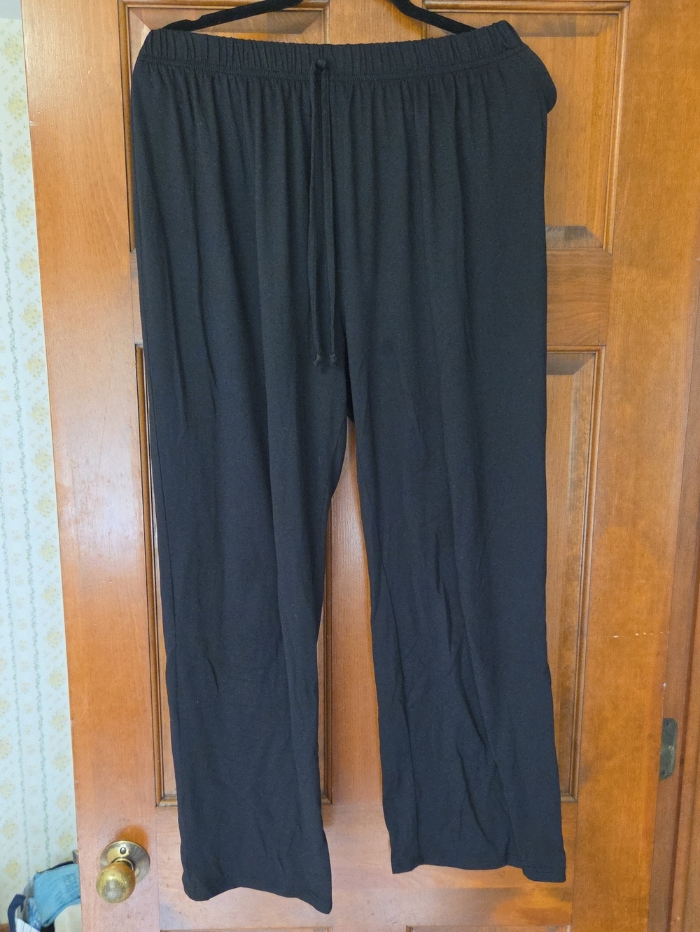 Black Drawstring Lounge Pants